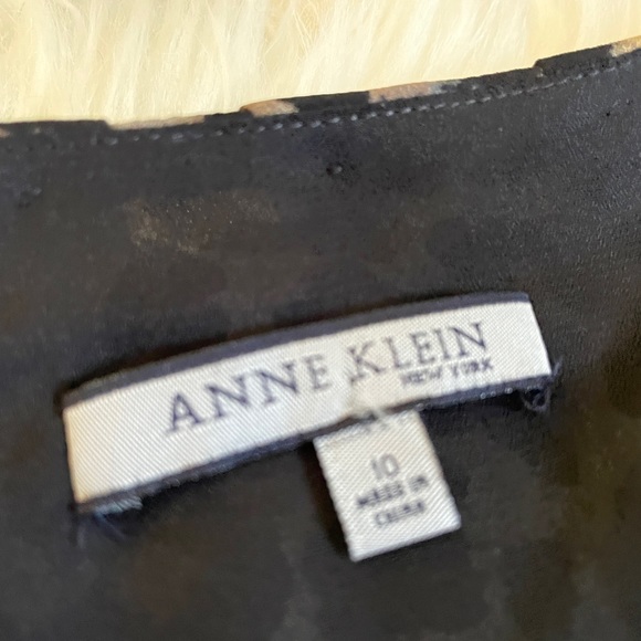 Anne Klein Dress Animal Print Size 10 - Picture 4 of 9